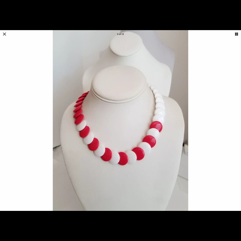 VTG AVON DISK NECKLACE - Picture 4 of 12